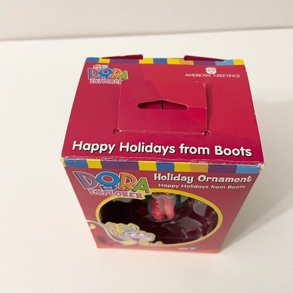 2004 Dora The Explorer American Greetings Boots Holiday Ornament - Picture 13 of 16
